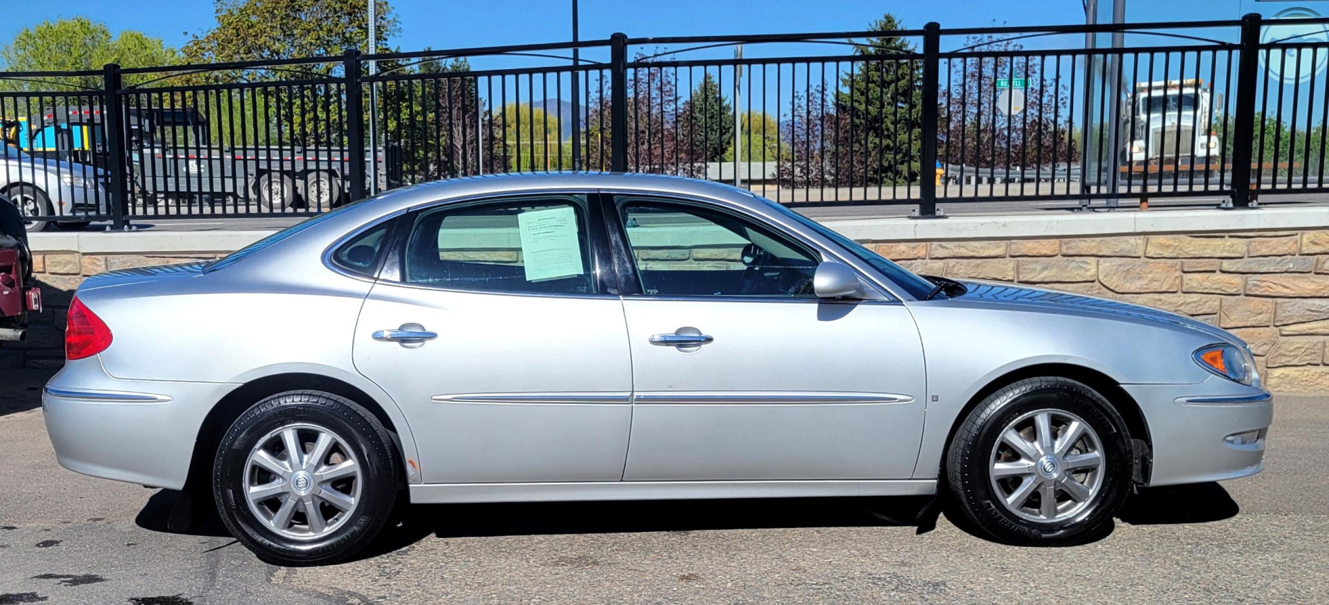 2009 Silver /Black Buick LaCrosse (2G4WD582091) with an 3.8L V6 engine, 5 Speed Automatic transmission, located at 450 N Russell, Missoula, MT, 59801, (406) 543-6600, 46.874496, -114.017433 - Really Nice Buick Sedan. 3.8L V6 Engine. Automatic Transmission. Leather Heated Seats. Air. Cruise. Tilt. Power Windows and Locks. Good Michelin Tires. Remote Start. Does have a Branded Title because of a clerical error in North Dakota so financing isn't available. - Photo #5